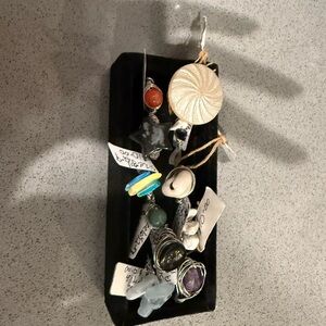 Assorted Stone and Shell Jewelry Set